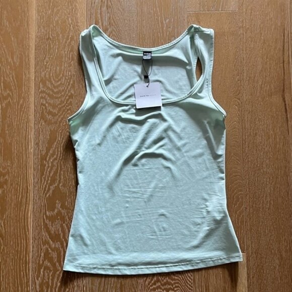 Tops - Shein back to basics mint green tank top